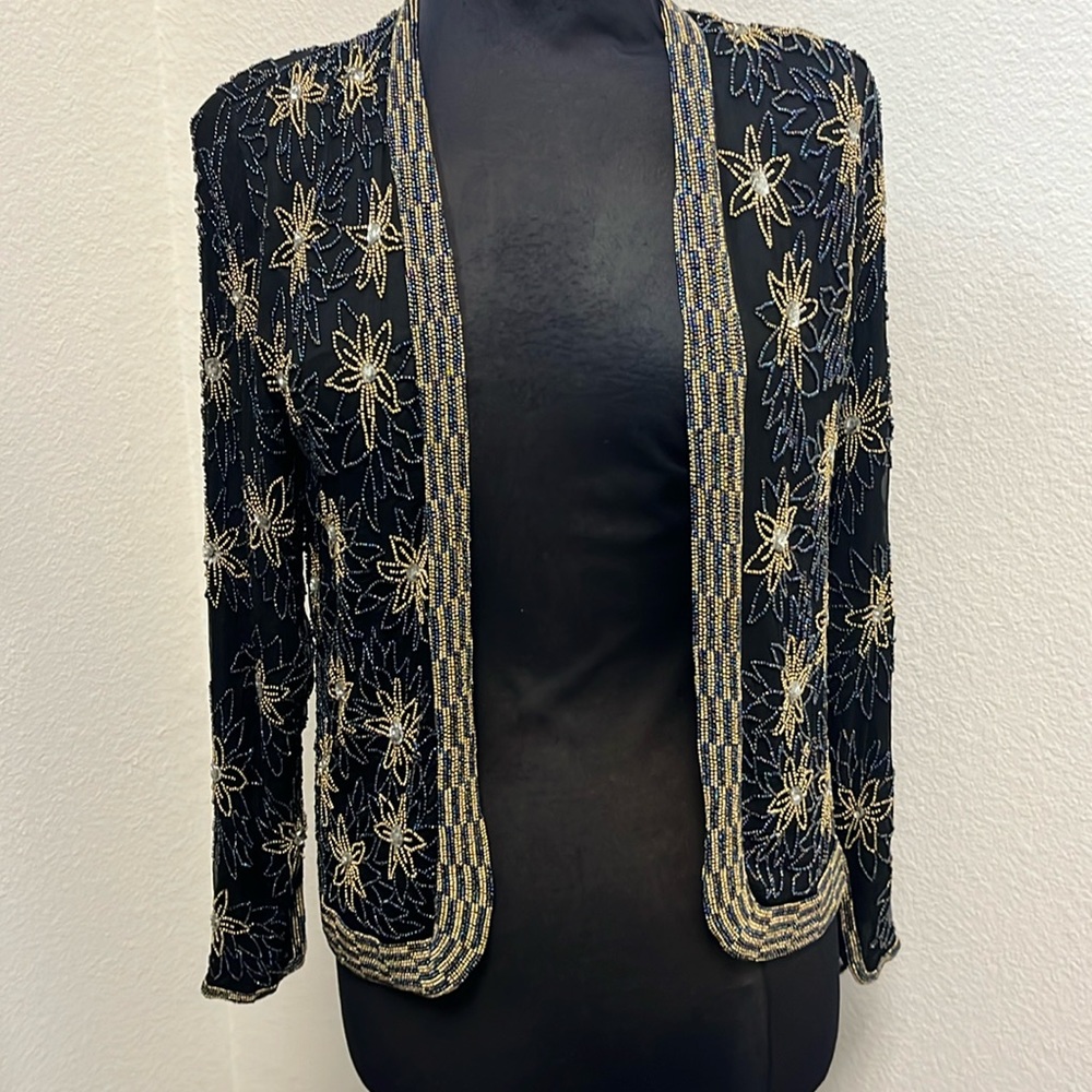 VINTAGE ORIENT EXPRESS SILK JACKET